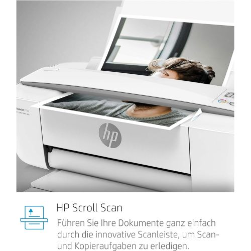 에이치피 [아마존베스트]HP DeskJet Multifunction Printer (Print, Scan, Copy, Wi-Fi, Airprint, 3-Month Free Trial of HP Instant Ink) A4