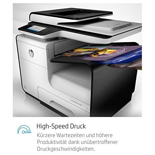 에이치피 [아마존베스트]HP PageWide Pro 477dw (D3Q20B) Multifunktionsdrucker (A4, Drucker, Scanner, Kopierer, Duplex, Fax, WLAN, LAN, Airprint, Cloud Print, USB, 2400 x 1200 dpi) weiss