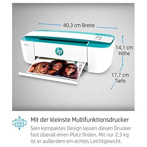 에이치피 [아마존베스트]HP DeskJet Multifunction Printer (Print, Scan, Copy, Wi-Fi, Airprint, 3-Month Free Trial of HP Instant Ink) A4