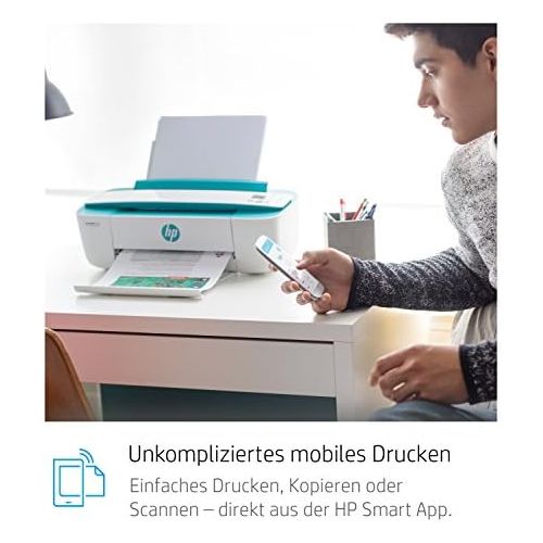 에이치피 [아마존베스트]HP DeskJet Multifunction Printer (Print, Scan, Copy, Wi-Fi, Airprint, 3-Month Free Trial of HP Instant Ink) A4