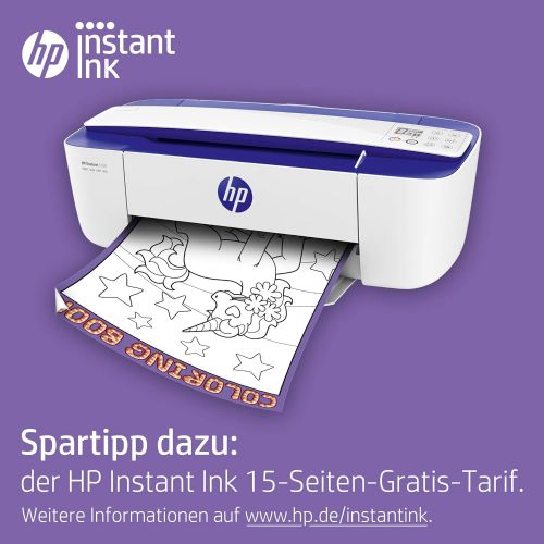 에이치피 [아마존베스트]HP DeskJet Multifunction Printer (Print, Scan, Copy, Wi-Fi, Airprint, 3-Month Free Trial of HP Instant Ink) A4