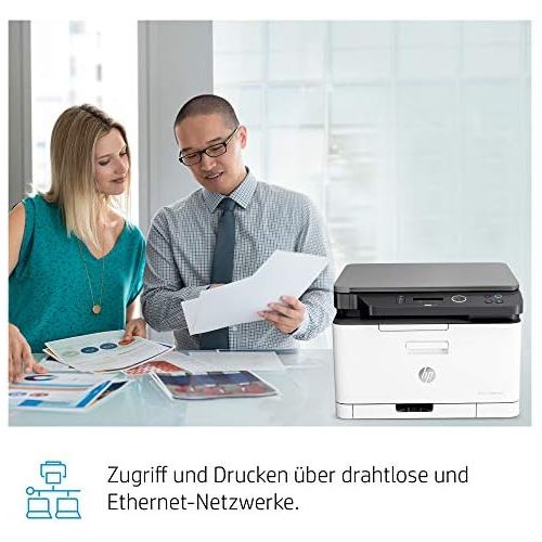 에이치피 [아마존베스트]HP Color Laser Printer - Colour Multifunction Laser Printer