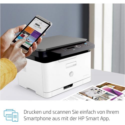 에이치피 [아마존베스트]HP Color Laser Printer - Colour Multifunction Laser Printer