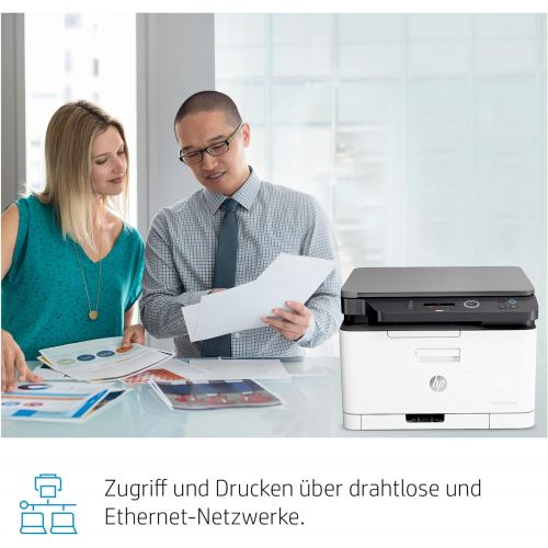 에이치피 [아마존베스트]HP Color Laser Printer - Colour Multifunction Laser Printer