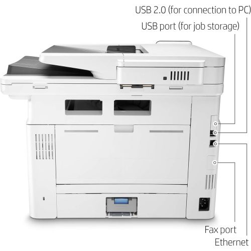 에이치피 [아마존베스트]HP LaserJet Pro Laser Printer (Printer, LAN, AirPrint) White