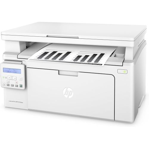 에이치피 [아마존베스트]HP LaserJet Pro M130nw Laser Printer Multifunction Device (Black and White Printer, Scanner, Copier, WLAN, LAN, Airprint) White