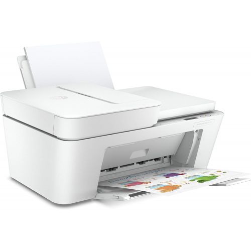 에이치피 [아마존베스트]HP DeskJet Wireless Multifunctional Printer (Printer, Scanner, Copier, Airprint, Instant Ink Ready), White / Blue