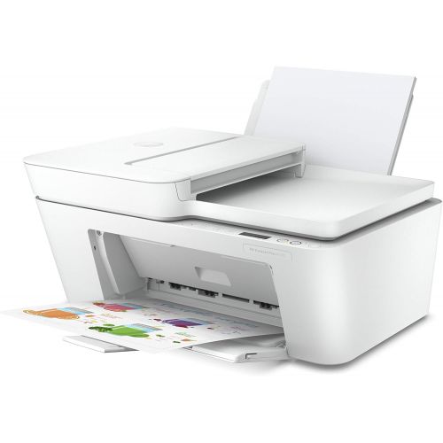 에이치피 [아마존베스트]HP DeskJet Wireless Multifunctional Printer (Printer, Scanner, Copier, Airprint, Instant Ink Ready), White / Blue