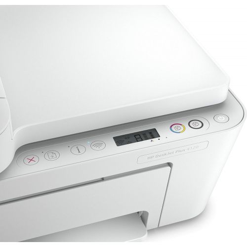 에이치피 [아마존베스트]HP DeskJet Wireless Multifunctional Printer (Printer, Scanner, Copier, Airprint, Instant Ink Ready), White / Blue