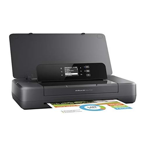 에이치피 [아마존베스트]HP OfficeJet 200 mobile inkjet printer (A4, printer, WLAN, HP ePrint, Airprint, USB, 4800 x 1200 dpi) black