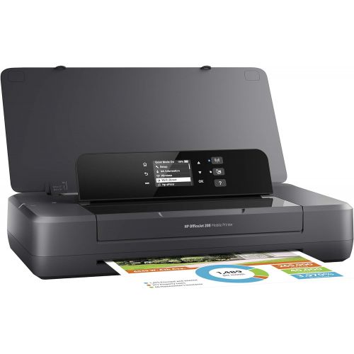 에이치피 [아마존베스트]HP OfficeJet 200 mobile inkjet printer (A4, printer, WLAN, HP ePrint, Airprint, USB, 4800 x 1200 dpi) black