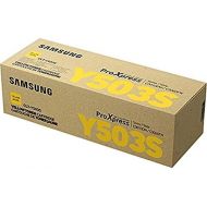 HP Samsung Electronics CLT-Y503S Standard-Yield Toner, Yellow (SU501A)