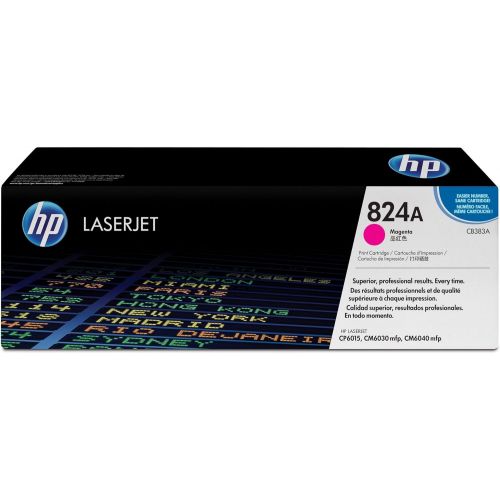 에이치피 HP 824A (CB383A) Magenta Original Toner Cartridge for HP Color LaserJet CP6015 CM6030 CM6040