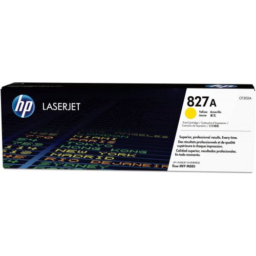 에이치피 HP 827A (CF302A) Yellow Original LaserJet Toner Cartridge