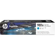 HP Hewlett Packard L0R09A 981X Xl Cyan Oem Pagewide Ink Cartridge ridge