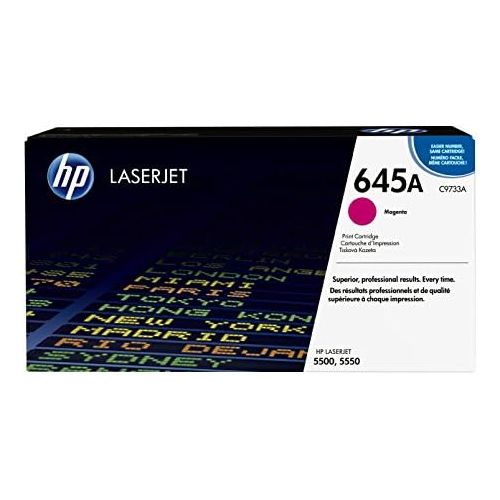 에이치피 HP 645A (C9733A) Magenta Original Toner Cartridge for HP Color LaserJet 5500 5550