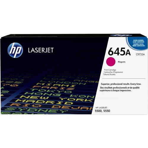 에이치피 HP 645A (C9733A) Magenta Original Toner Cartridge for HP Color LaserJet 5500 5550