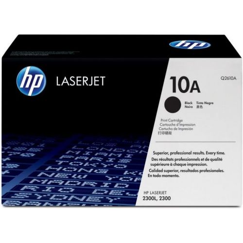 에이치피 HP 10A (Q2610A) Black Original LaserJet Toner Cartridge