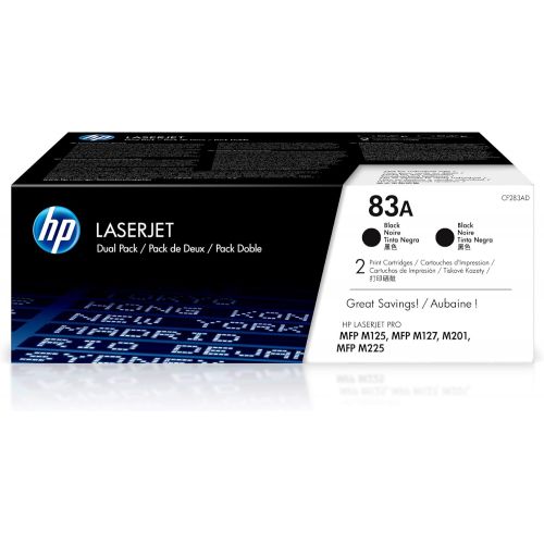 에이치피 HP 05A (CE505A) Black Toner Cartridge, 2 Toner Cartridges (CE505D) for HP LaserJet P2055 P2055d P2055dn P2055x