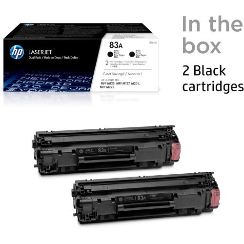 에이치피 HP 05A (CE505A) Black Toner Cartridge, 2 Toner Cartridges (CE505D) for HP LaserJet P2055 P2055d P2055dn P2055x