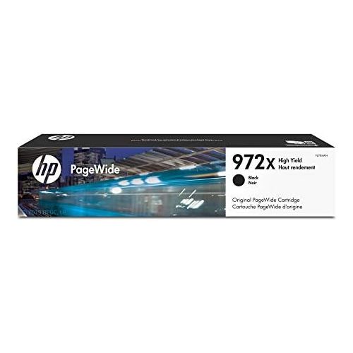 에이치피 HP 972X Black High Yield Original PageWide Cartridge (F6T84AN) for HP PageWide Pro 452dn 452dw 477dn 477dw 552dw 577dw 577z