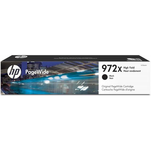 에이치피 HP 972X Black High Yield Original PageWide Cartridge (F6T84AN) for HP PageWide Pro 452dn 452dw 477dn 477dw 552dw 577dw 577z