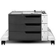 HP LaserJet 3x500-sheet Feeder and Stand CF242A