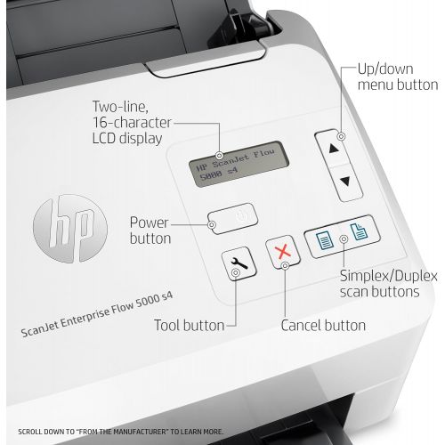 에이치피 HP ScanJet Enterprise Flow 5000 s4 Sheet-feed OCR Scanner