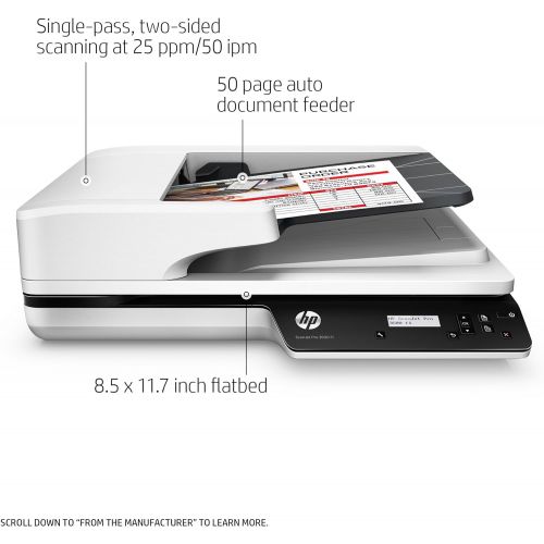 에이치피 HP ScanJet Pro 3500 f1 Flatbed OCR Scanner