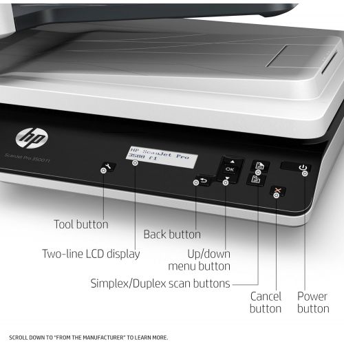 에이치피 HP ScanJet Pro 3500 f1 Flatbed OCR Scanner