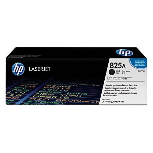 에이치피 HP 825A (CB390A) Black Original Toner Cartridge for HP Color LaserJet CM6030 CM6040