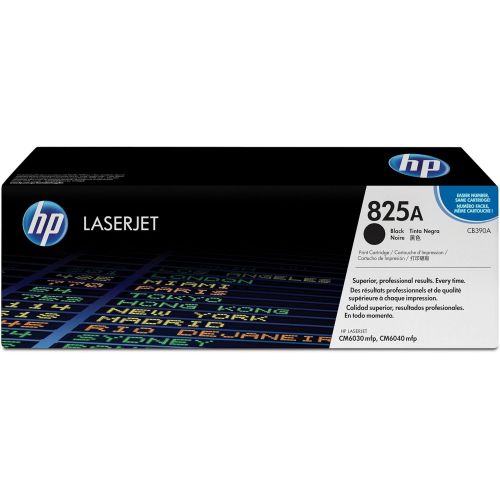 에이치피 HP 825A (CB390A) Black Original Toner Cartridge for HP Color LaserJet CM6030 CM6040