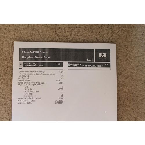 에이치피 HEWCB511A - HP LaserJet P4015X Printer