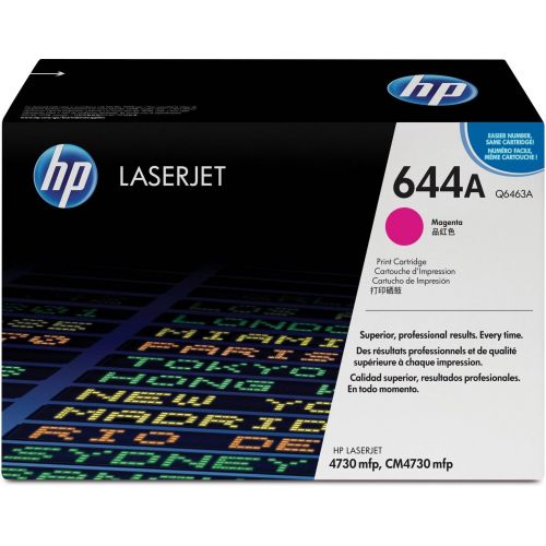 에이치피 HP 644A (Q6463A) Magenta Original LaserJet Toner Cartridge