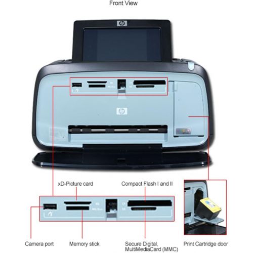 에이치피 HP Photosmart A626 Compact Photo Printer (Q8541A#ABA)