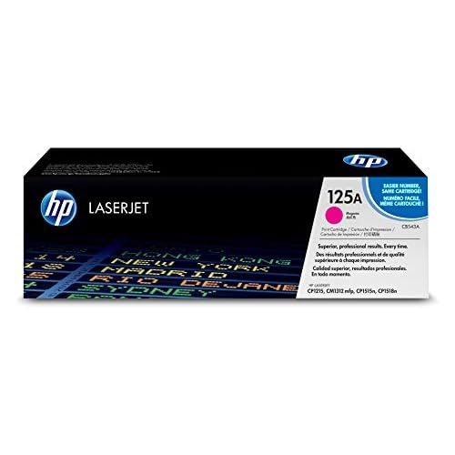 에이치피 HP 125A (CB543A) Magenta Original Toner Cartridge for HP Color LaserJet CP1215 CP1515 CP1518 CM1312