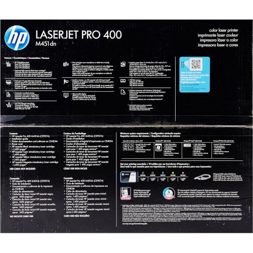 에이치피 HP Laserjet Pro M451dn Color Printer (Discontinued By Manufacturer)