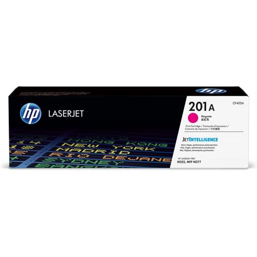 에이치피 HP 201A (CF403A) Toner Cartridge, Magenta for HP Color Laserjet Pro M252dw M277 MFP M277c6 M277dw MFP 277dw