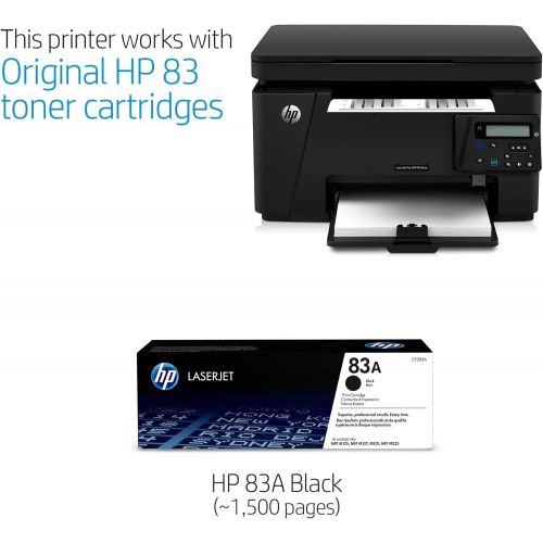 에이치피 HP LaserJet Pro M125nw All-in-One Wireless Laser Printer (CZ173A)