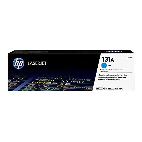 에이치피 HP 131A (CF211A) Toner Cartridge, Cyan for HP LaserJet Pro M251 M276