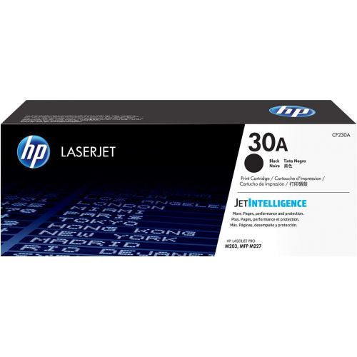 에이치피 HP 30A (CF230A) Black Toner Cartridge for HP Color Laserjet M203 M227