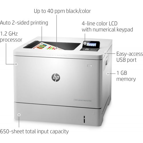 에이치피 HP LaserJet Enterprise M553x Color Printer, (B5L26A)