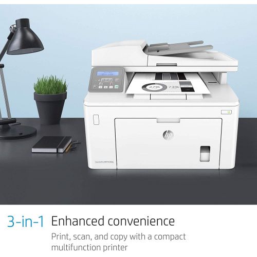 에이치피 HP Laserjet Pro M148dw All-in-One Wireless Laser Printer with Auto Duplex Printing, Mobile Printing & Built-in Ethernet (4PA41A)