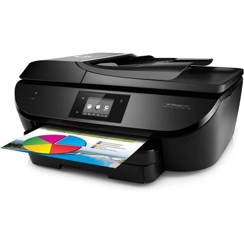 에이치피 HP OfficeJet 5740 Wireless All-in-One Photo Printer with Mobile Printing, HP Instant Ink & Amazon Dash Replenishment ready (B9S76A)