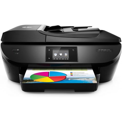 에이치피 HP OfficeJet 5740 Wireless All-in-One Photo Printer with Mobile Printing, HP Instant Ink & Amazon Dash Replenishment ready (B9S76A)