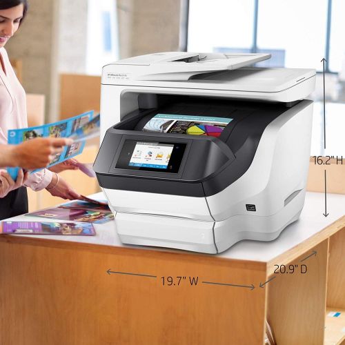 에이치피 HP OfficeJet Pro 8740 All-in-One Wireless Printer with Mobile Printing, HP Instant Ink & Amazon Dash Replenishment ready (K7S42A)