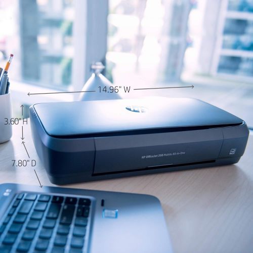 에이치피 HP OfficeJet 250 All-in-One Portable Printer with Wireless & Mobile Printing (CZ992A)