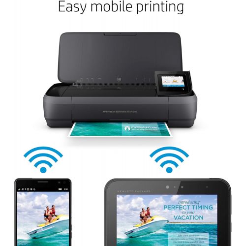 에이치피 HP OfficeJet 250 All-in-One Portable Printer with Wireless & Mobile Printing (CZ992A)