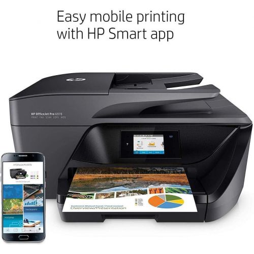 에이치피 HP OfficeJet Pro 6978 All-in-One Wireless Printer with Mobile Printing, HP Instant Ink & Amazon Dash Replenishment Ready (T0F29A)