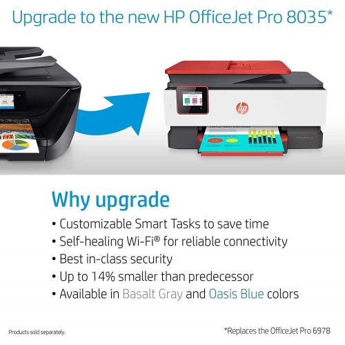 에이치피 HP OfficeJet Pro 6978 All-in-One Wireless Printer with Mobile Printing, HP Instant Ink & Amazon Dash Replenishment Ready (T0F29A)